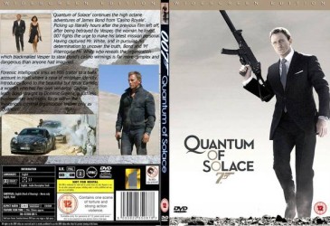 cover James Bond - Quantum Of Solace